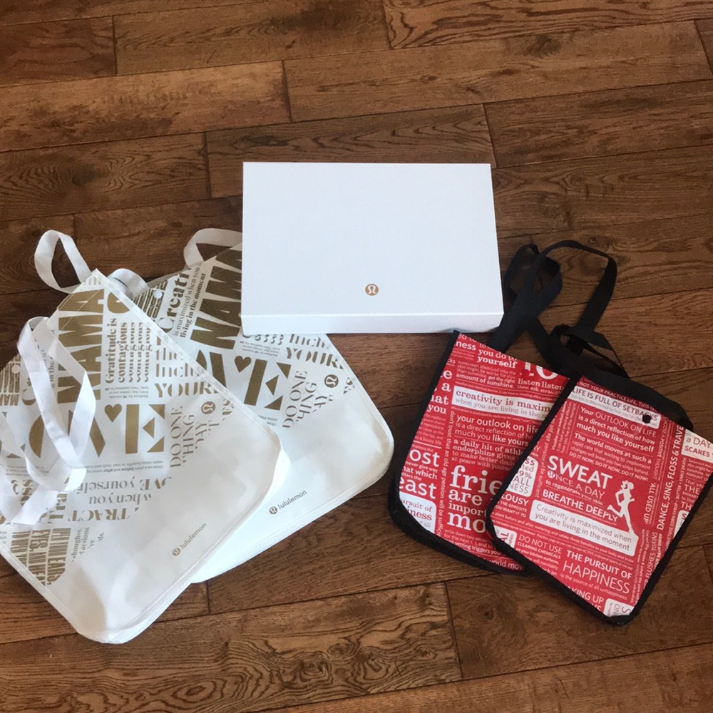 Lululemon Bags and Box